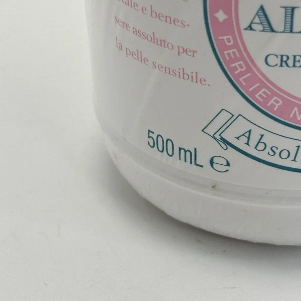 Perlier White‎ Almond Bath & Shower Cream 16.9 fl oz - New Sealed W/Pump
